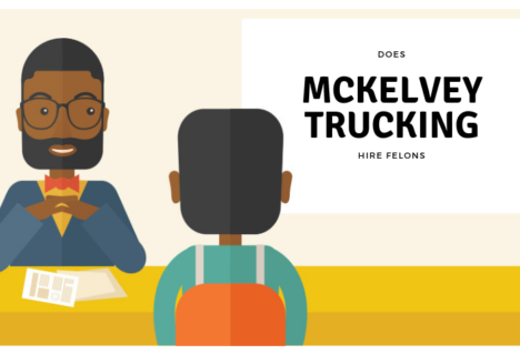 does mckelvey trucking hire felonss in transportation