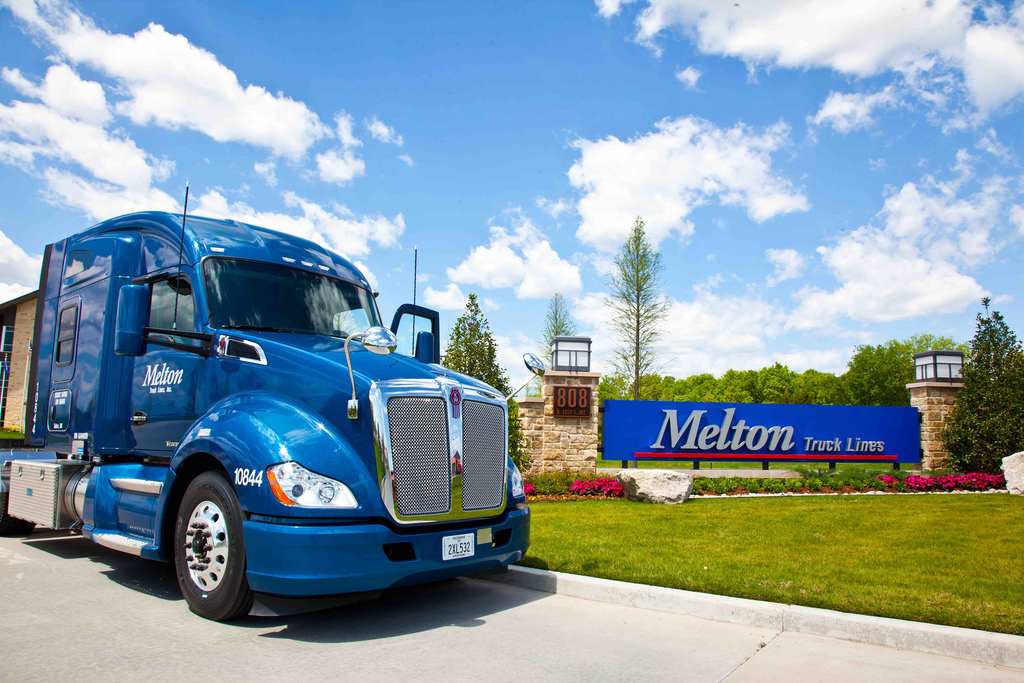 Does Melton Truck Lines hire felons for long-haul jobs