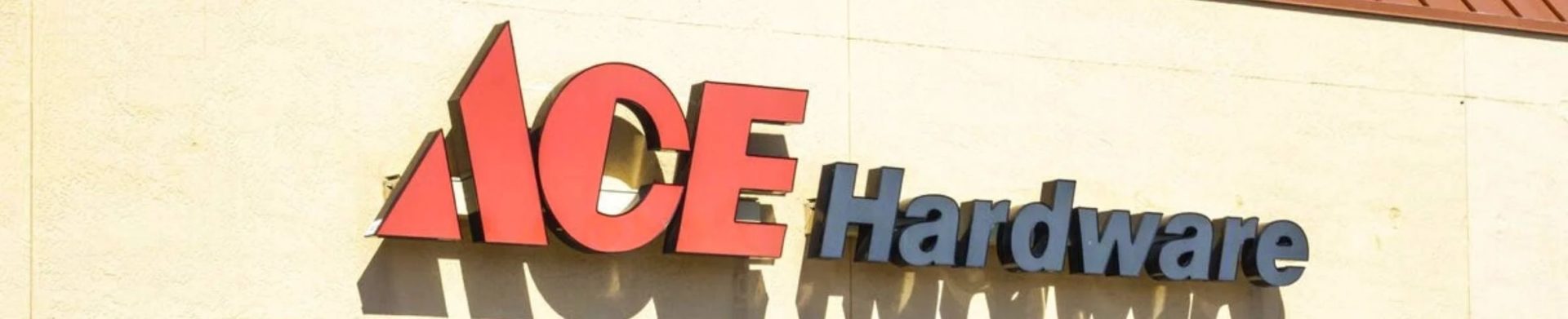A detached Ace Hardware store