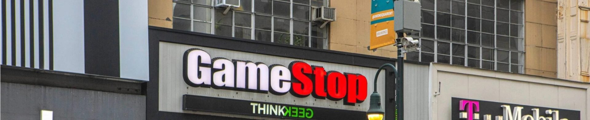 GameStop storefront in the daytime