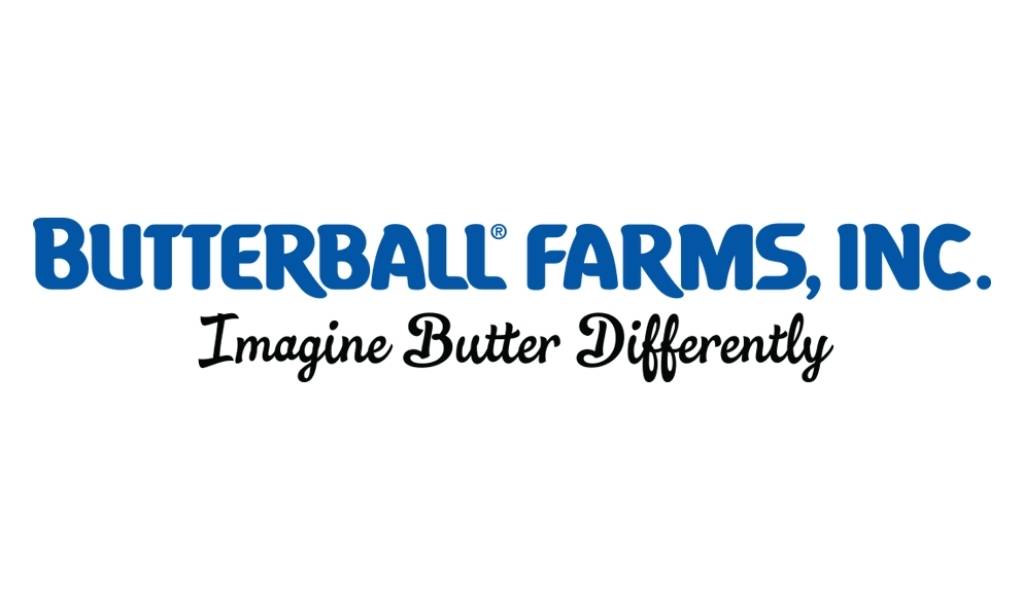 Butterball Farms logo with Imagine Butter Differently written below