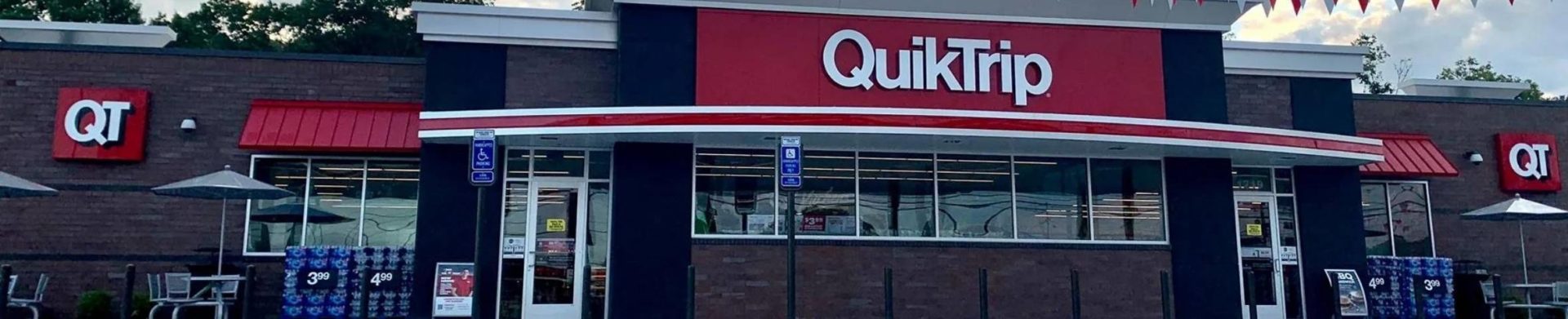 The outside of a QuikTrip location