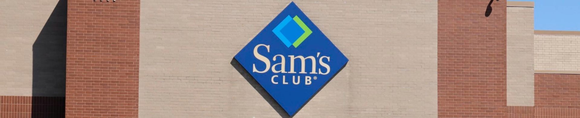 front of a Sam's Club store