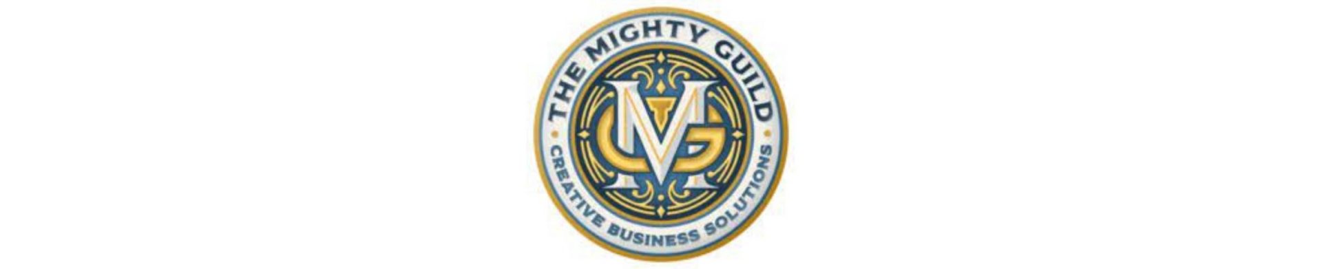 The Mighty Guild logo with creative business solutions written below
