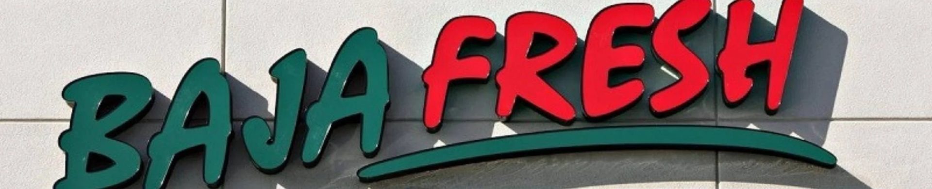 Banner logo for Baja Fresh Mexican Grill