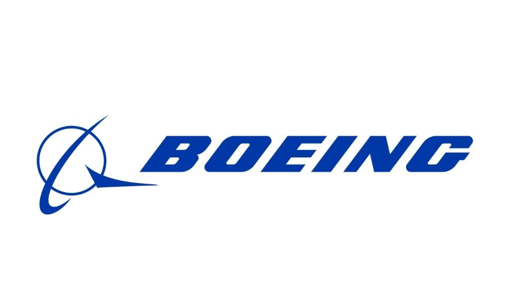 the Boeing company logo