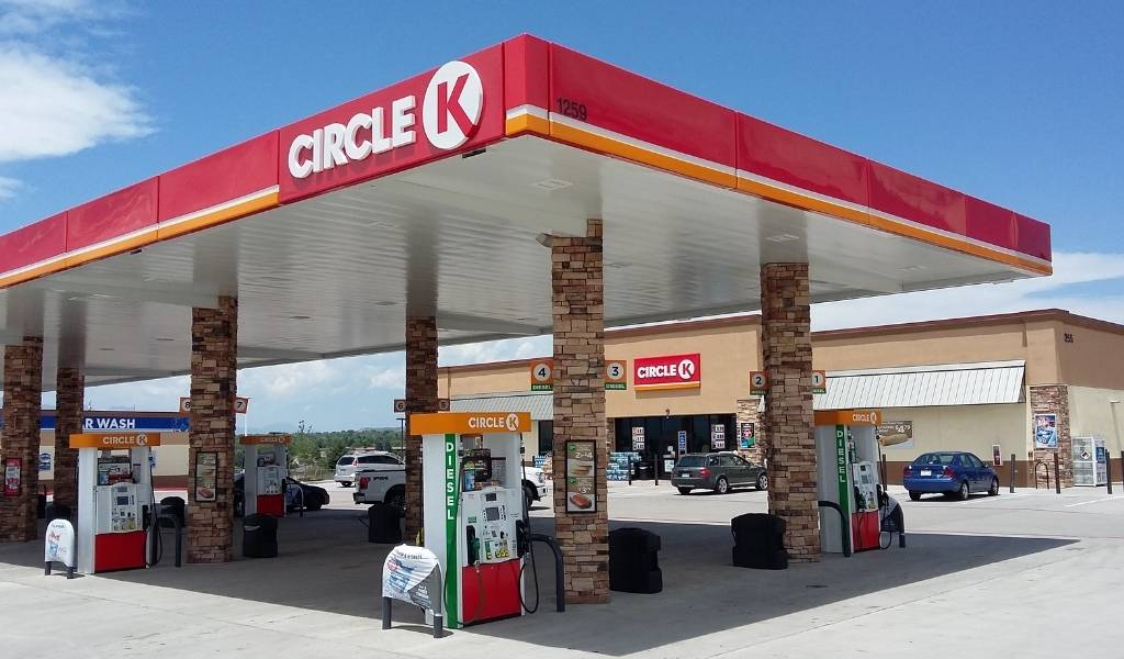 a Circle K convenience store and gas station
