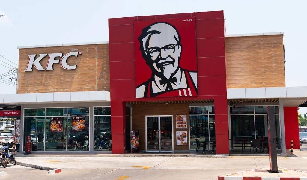 a KFC restaurant 