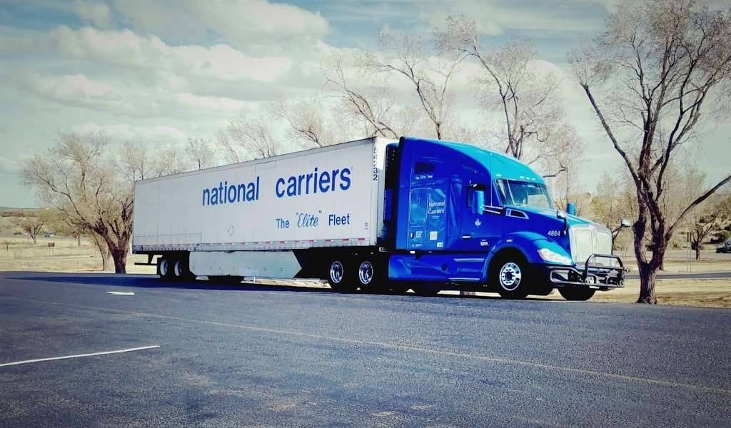 a National Carriers truck