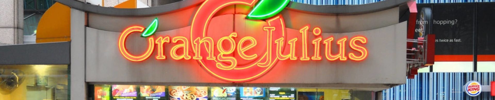 an Orange Julius location