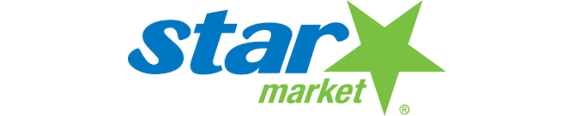 Star Market logo in blue and green