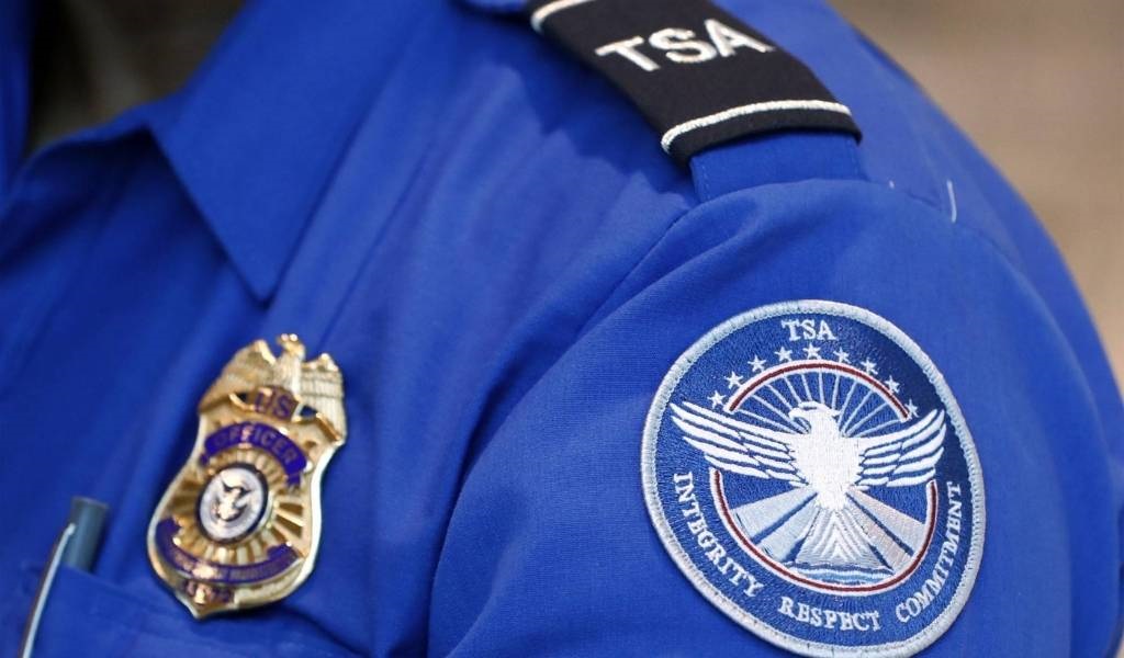 TSA officer in uniform