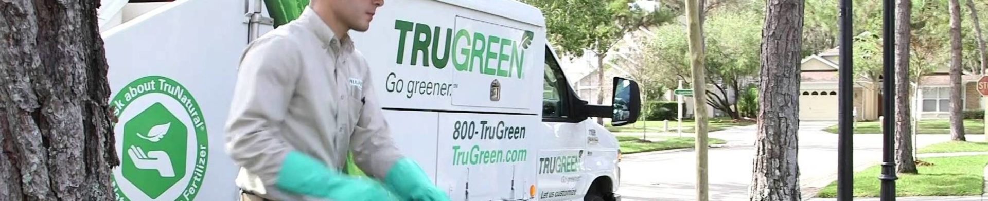 a TruGreen truck