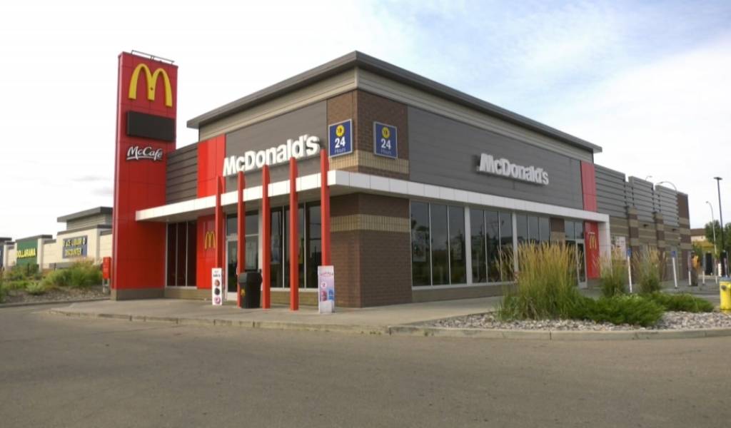 a modern McDonald's restaurant 