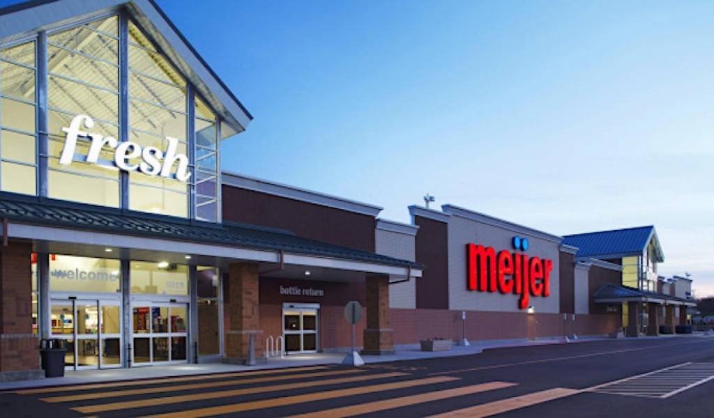 a Meijer grocery store location