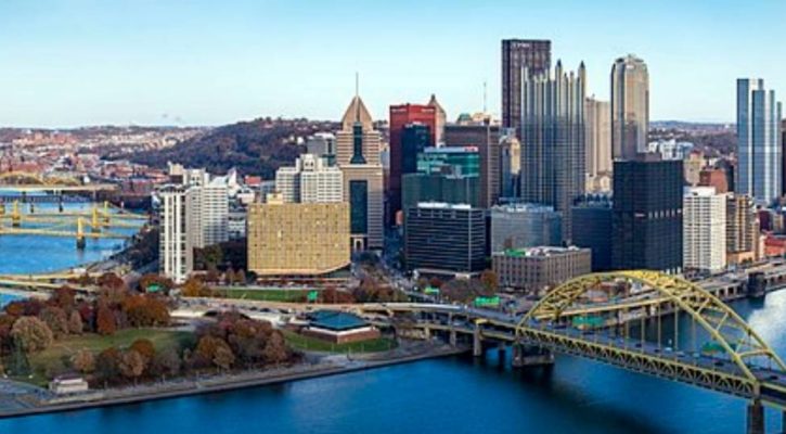 Pittsburgh Pennsylvania cityscape