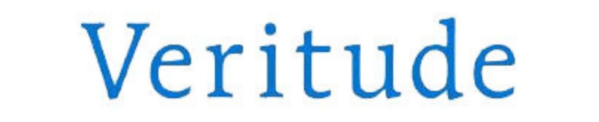 Veritude of Fidelity TalentSource logo blue on white