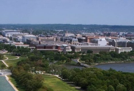 Washington DC cityscape
