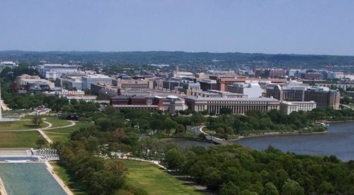 Washington DC cityscape
