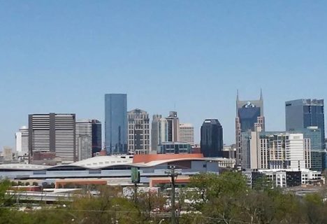 Nashville Tennessee city skyline