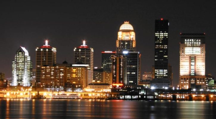 Louisville Kentucky cityscape