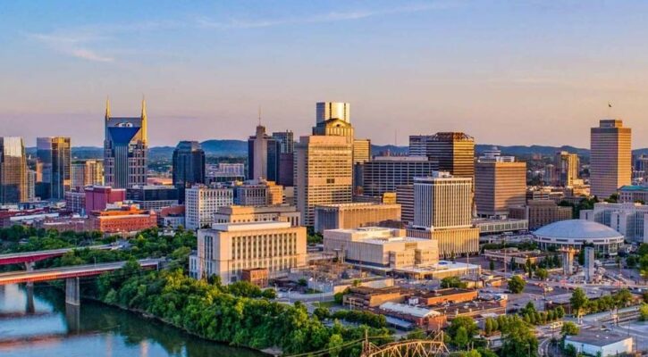Nashville Tennessee cityscape