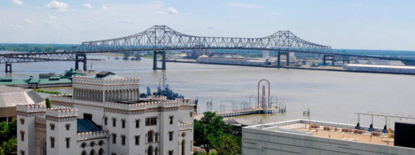 Baton Rouge Louisiana cityscape